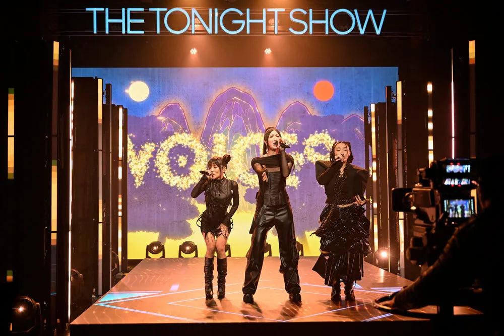 KPop Demon Hunters’ Singers Perform ‘Golden’ Live on ‘The Tonight Show