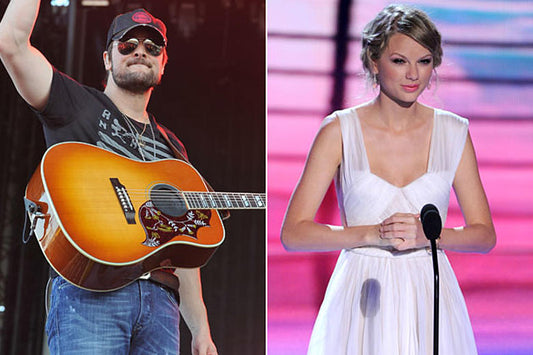 Eric Church Fondly Reminisces About Being Gifted Taylor Swift's Debut Gold Record by Swift Herself on 'The Tonight Show'