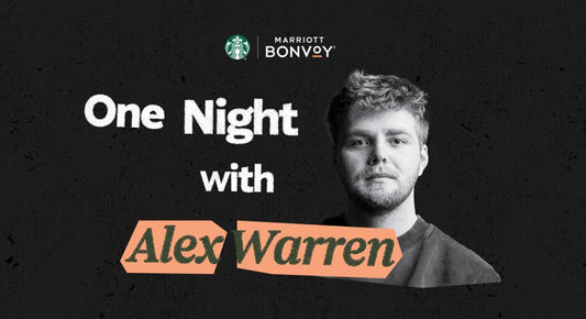 Alex Warren Hosts an Intimate Concert and Conversation at Starbucks Reserve Roastery