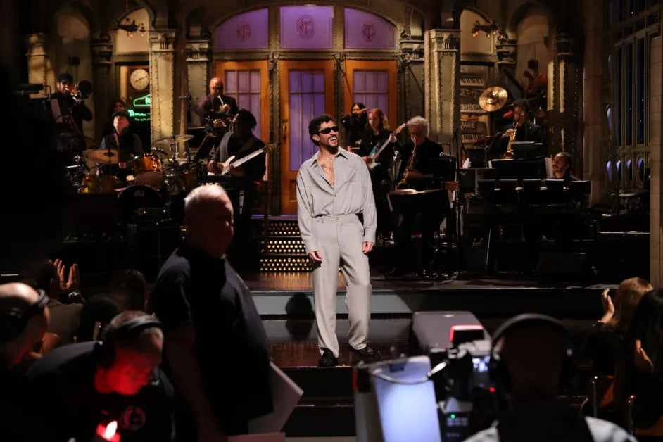 Bad Bunny confronts criticism of Super Bowl halftime performance in witty 'SNL' monologue