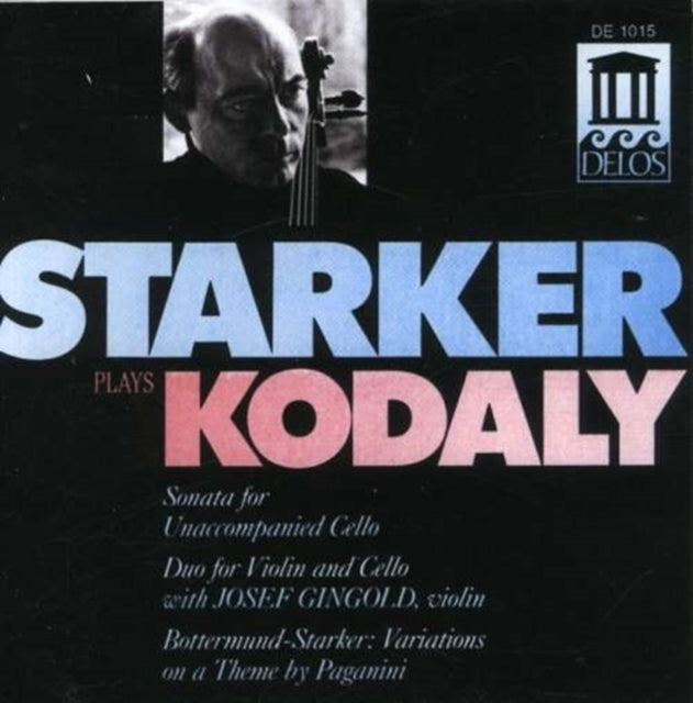 Sonatas for Unaccompanied Cello, Duo (Starker)