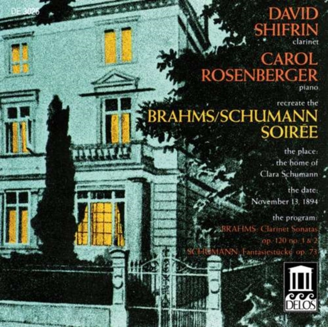 Clarinet Sonatas (Shifrin, Rosenberger)
