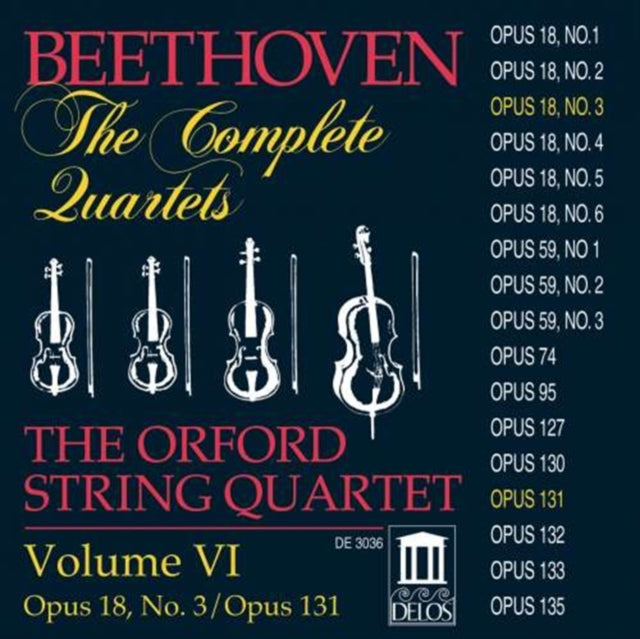 String Quartets Vol. Vi (Orford String Quartet)