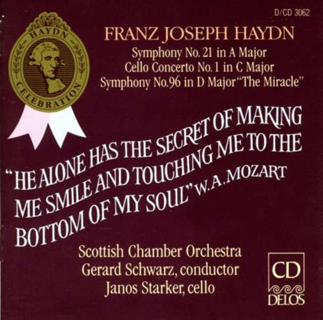 Symphonies Nos. 21 and 96, Cello Concerto No. 1 (Schwarz)