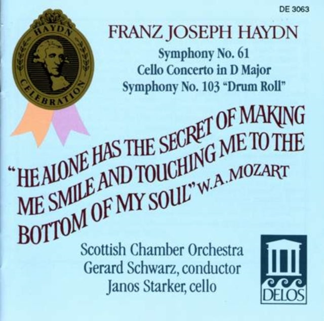 Symphonies Nos. 61 and 103, Cello Concerto No. 2 (Schwarz)