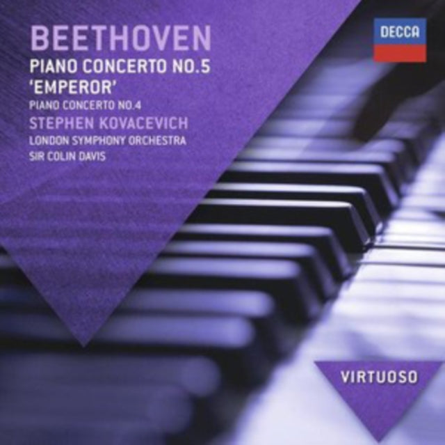 Beethoven: Piano Concerto No. 5, 'Emperor'/Piano Concerto No. 4