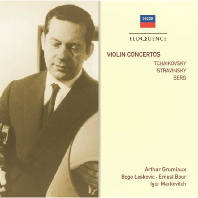 Tchaikovsky/Stravinsky/Berg: Violin Concertos