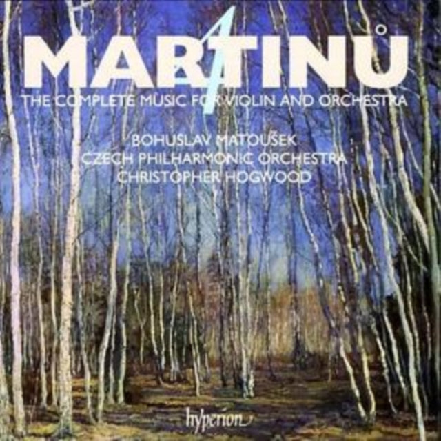 Complete Music for Violin and Orch, The (Hogwood, Czech Po)