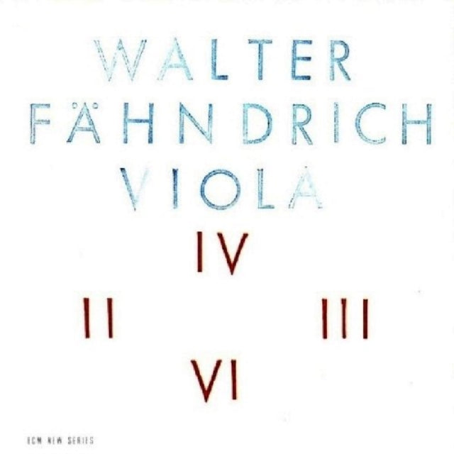 Walter Fahndrich: Viola