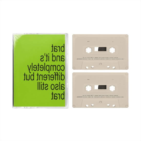 Brat & Its Completely Different But Also Still Brat (Beige Cassette)