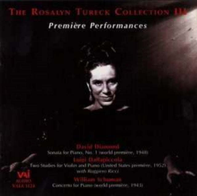 Rosalyn Tureck Collection 3, Premiere Performance