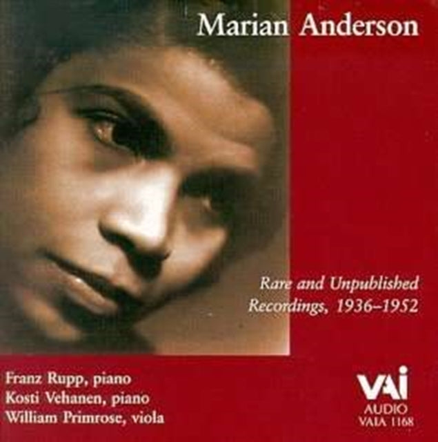Marian Anderson - Rare and Unpublished Recordings 1936-1952