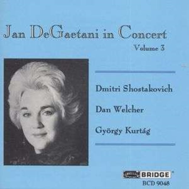 Jan Degaetani in Concert Vol. 3
