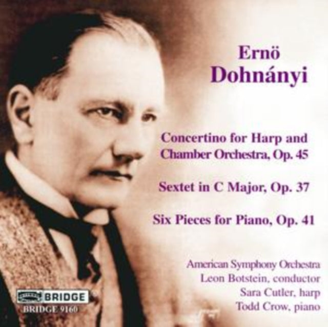 Concertino for Harp and Chamb Orch. (Botstein, American So)