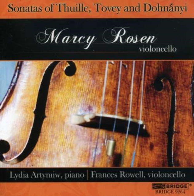 Cello Sonatas (Rosen, Artymiw, Rowell)