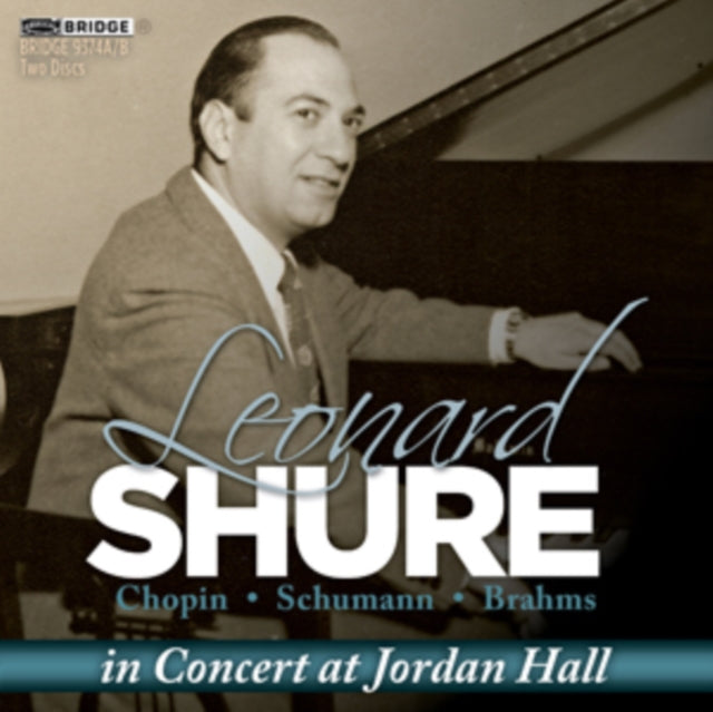 Leonard Shure: In Concert at Jordon Hall
