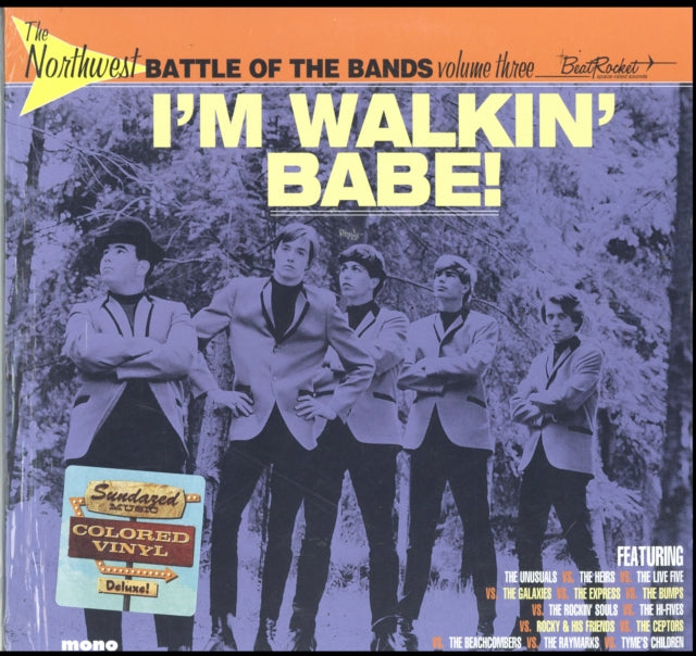 The Northwest Battle Of The Bands Vol. 3: Im Walkin Babe! (Orange Vinyl)