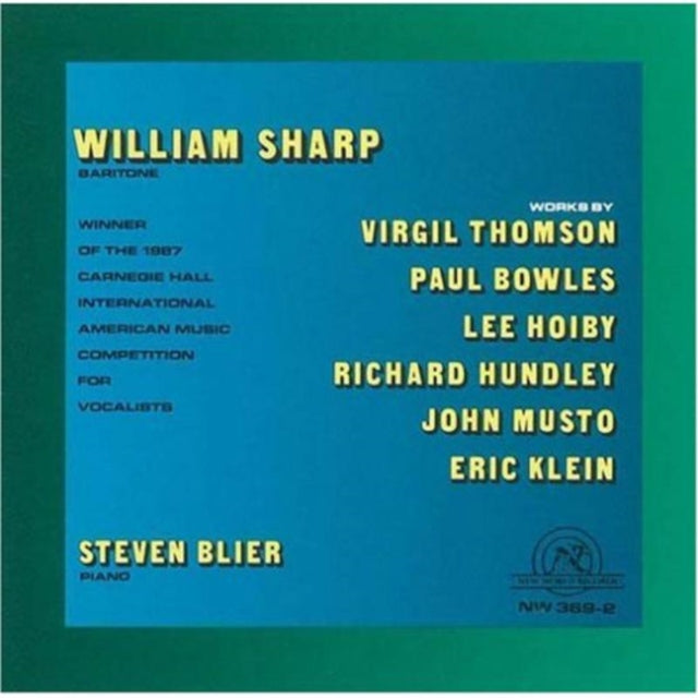 Modern Vocal Works (Sharp, Blier)