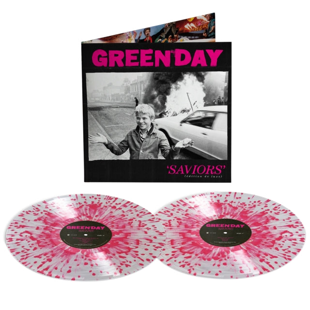 Saviors(Deluxe Edition) (Clear/Hot Pink Splatter Vinyl) (Indies)