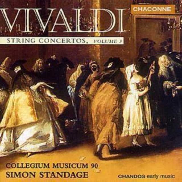 String Concertos Volume 3 (Standage, Collegium Musicum 90)