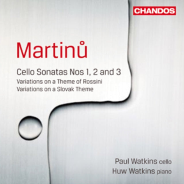 Bohuslav Martinu: Cello Sonatas Nos. 1, 2 and 3