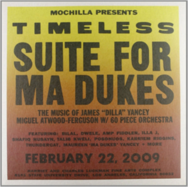 Mochilla Presents Timeless Suite for Ma Dukes