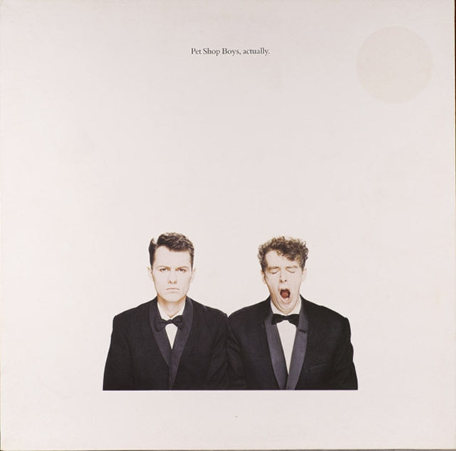 Pet Shop Boys, Actually
