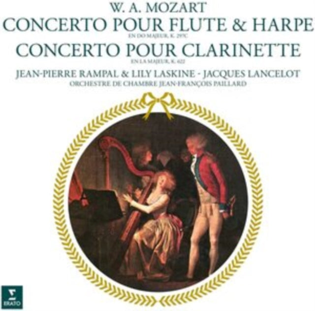 W.A. Mozart: Concerto Pour Flute & Harpe/Concerto Pour Clarinette
