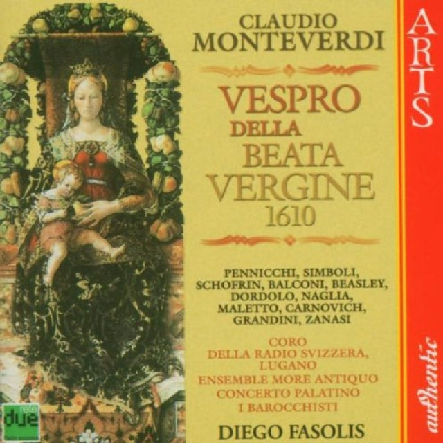 Vespers (Ensemble More Antiquo, Fasolis, Grandini, Lugano)