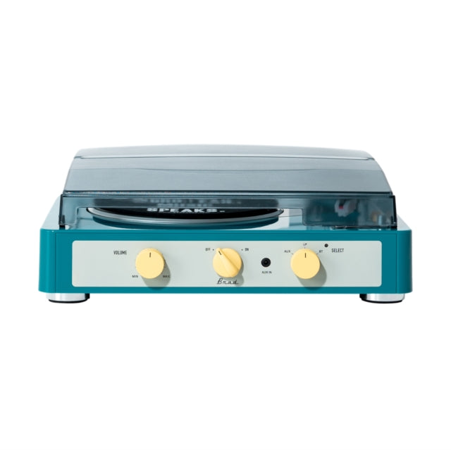 Brad MKII Record player (Built-In Bluetooth 5.0 & Pitch Control) (Green)