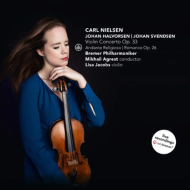 Carl Nielsen: Violin Concerto Op. 33/Johan Halvorsen: Andante...