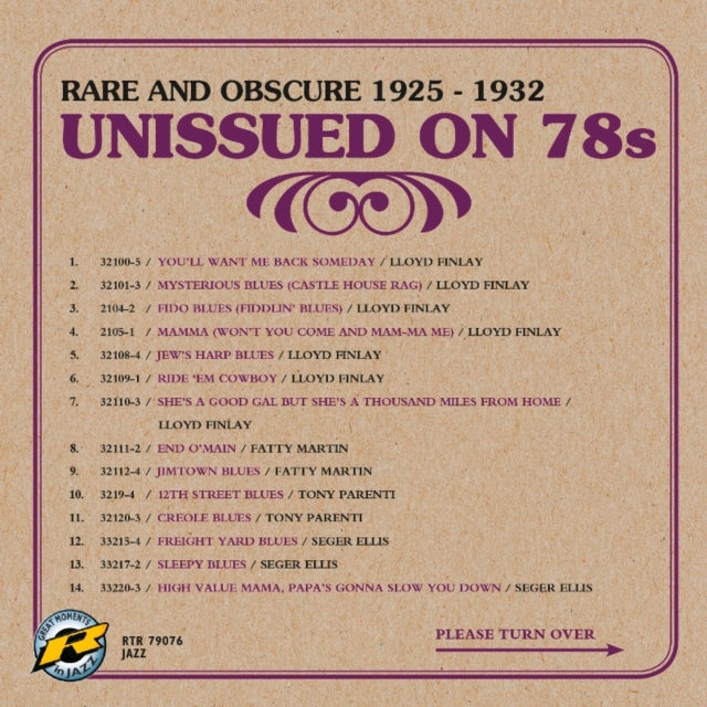 Unissued On 78s