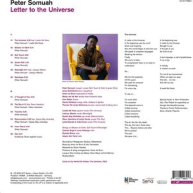 Letter to the Universe