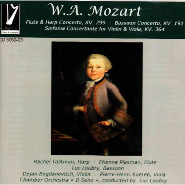 W.A. Mozart: Flute & Harp Concerto, KV299/...