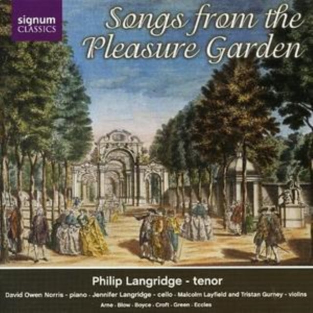 Songs from the Pleasure Garden (Langridge, Owen-norris)