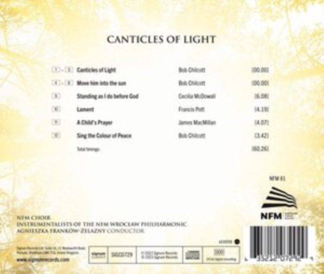 Bob Chilcott: Canticles of Light