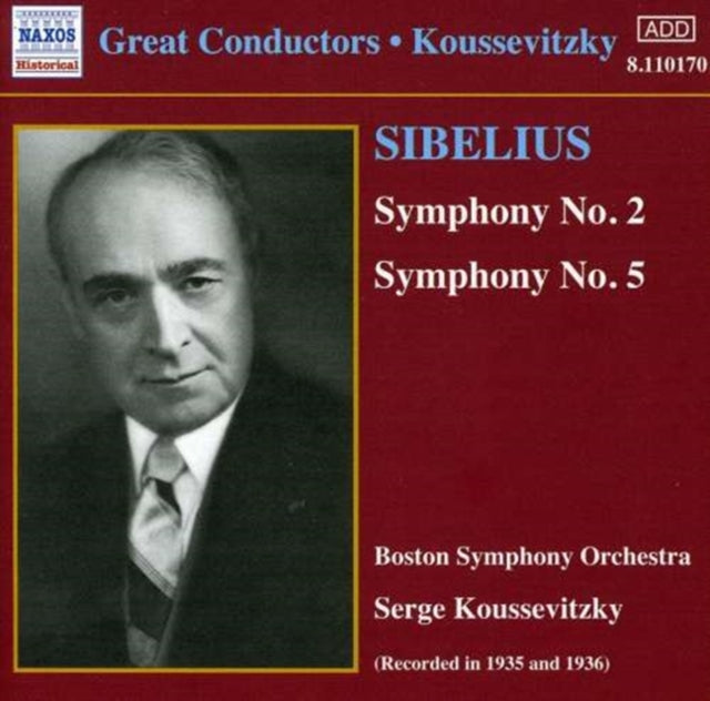 Symphony No. 2, Symphony No. 5 (Boston So, Koussevitsky)