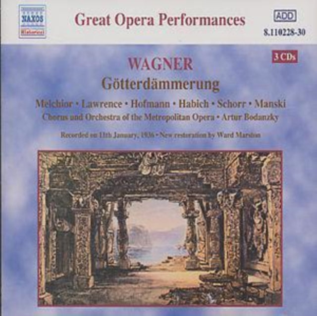 Gotterdammerung (Bodanzky, Moco, Melchior, Lawrence, Hofman)