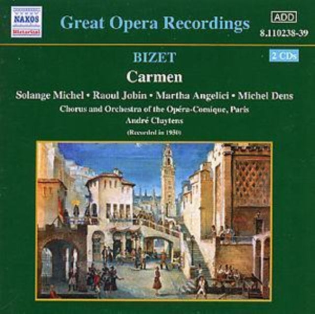 Carmen (Cluytens, Opera-comique Paris Chorus and Orchestra)