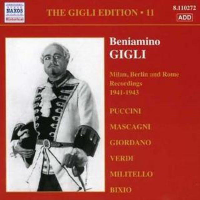 Gigli Edition, The - Milan, Berlin & Rome Recordings 1941-43