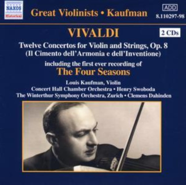 Il Cimento Dell'armonica E Dell'inventione (Kaufman)