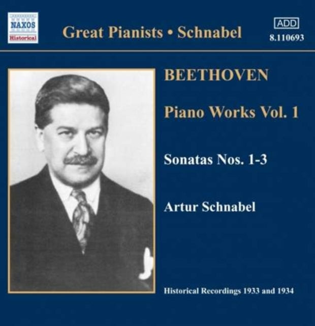 Piano Works Vol 1, Sonatas 1-3 (Schnabel)