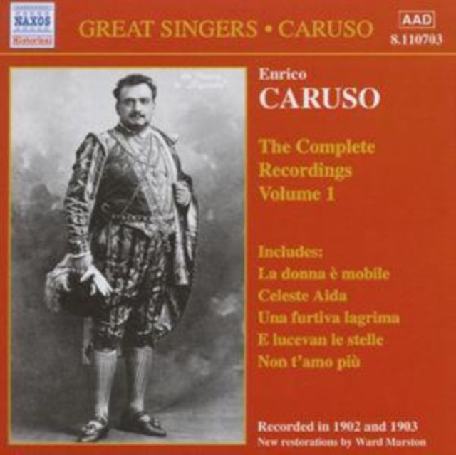 Caruso : The Complete Recordings Volume 1