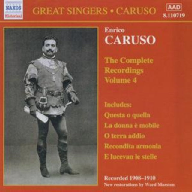 Caruso: The Complete Recordings, Volume 4