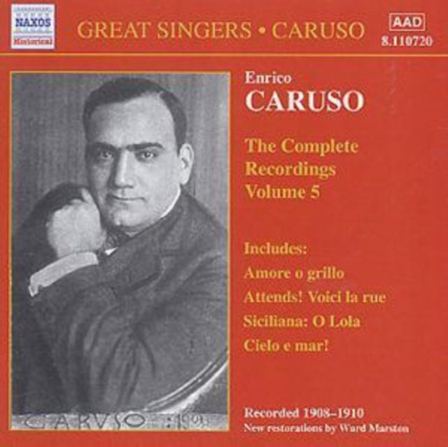 Caruso: Complete Recordings, Volume 5
