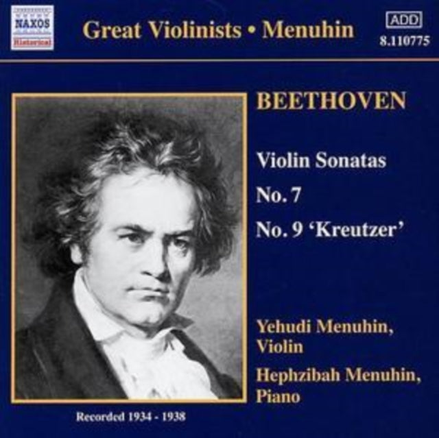 Violin Sonatas Nos. 7 and 9/rondo (Y. And H. Menuhin)