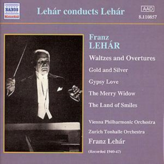 Waltzes and Overtures (Lehar, Vpo, Zurich Tonhalle Orch.)