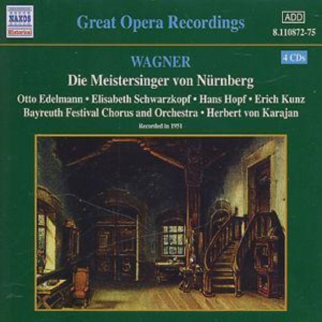 Die Meistersinger (Karajan, Bayreuth Festival Chorus)