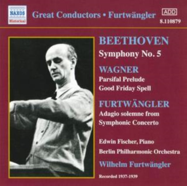 Symphony No. 5/parsifal/adagio Solemne (Furtwangler)