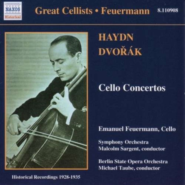 Cello Concertos (Sargent, Taube, Lpo)